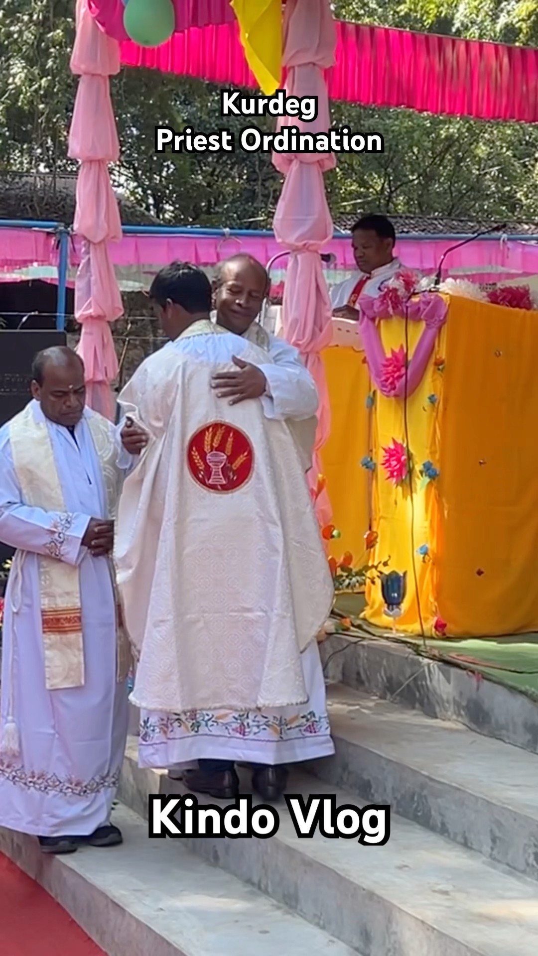 पावन पुरोहिताभिषेक फा. प्रवीण विकाश खलखो ये.स //कुरडेग पल्ली , सिमडेगा ,झारखण्ड /part -136